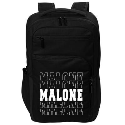 Malone Name Impact Tech Backpack
