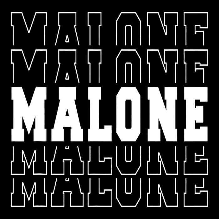 Malone Name Sustainable Bucket Hat