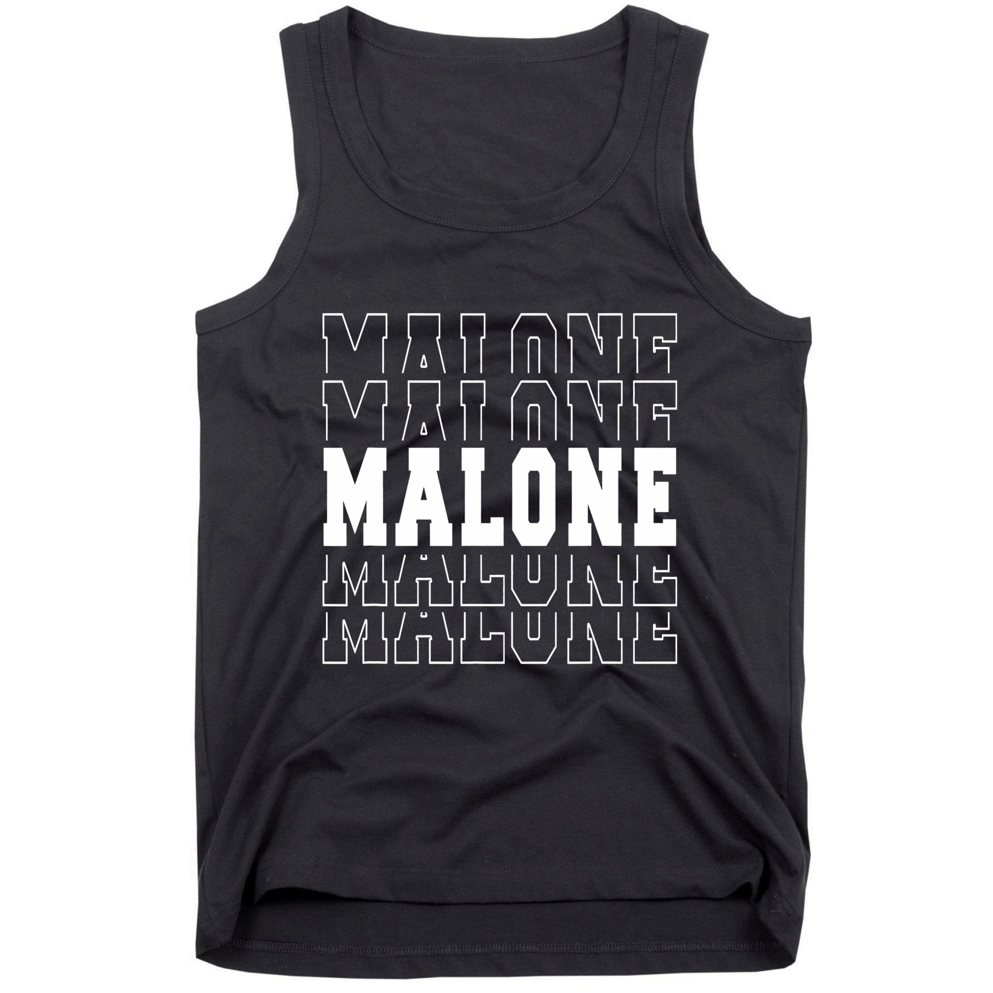 Malone Name Tank Top