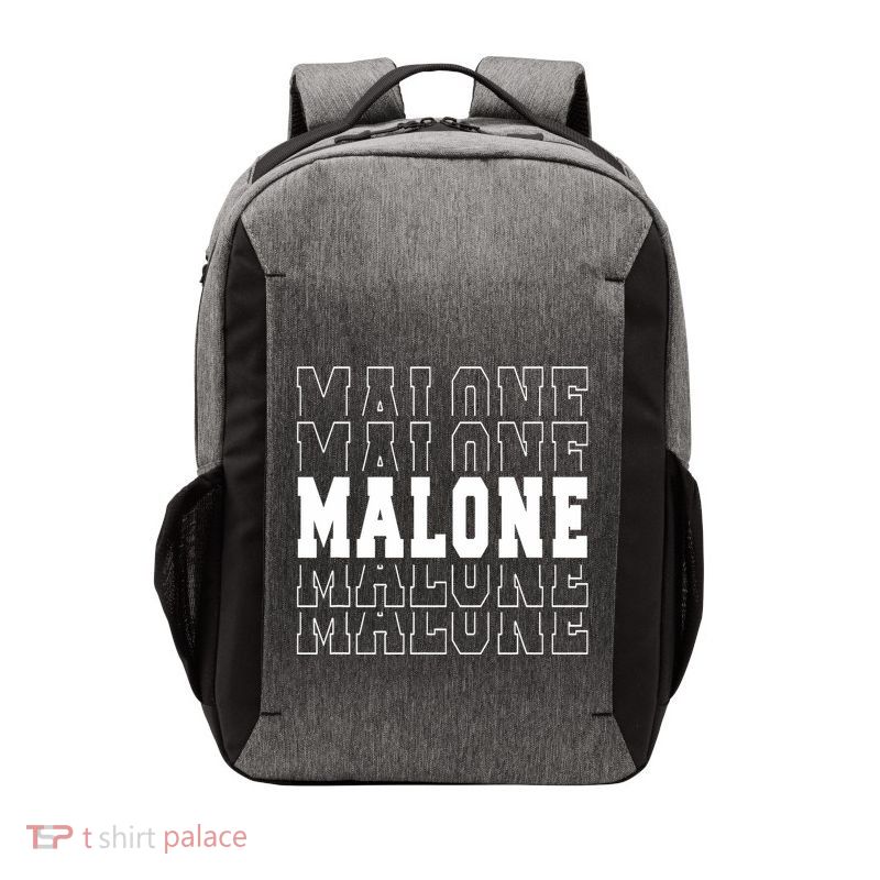 Malone Name Vector Backpack