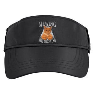 Mewing Not Meowing Adult Drive Performance Visor