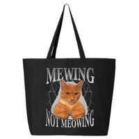 Mewing Not Meowing 25L Jumbo Tote