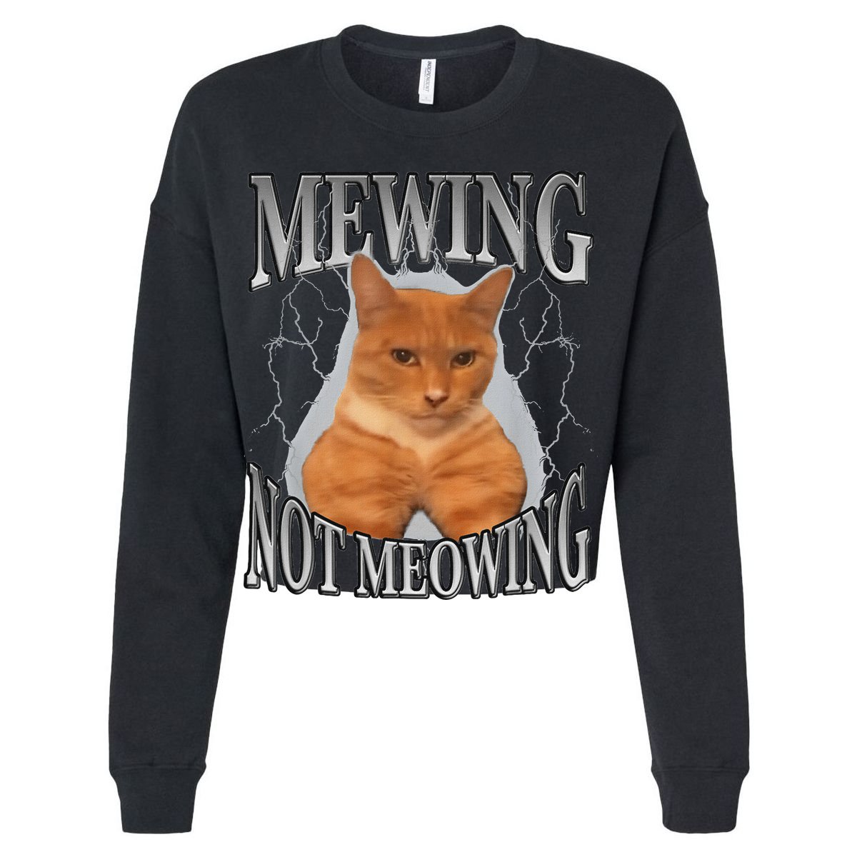 Mewing Not Meowing Tall T-Shirt