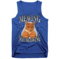 Mewing Not Meowing Tank Top