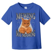 Mewing Not Meowing Toddler T-Shirt