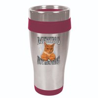 Mewing Not Meowing 16oz Travel Tumbler