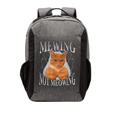 Mewing Not Meowing Vector Backpack