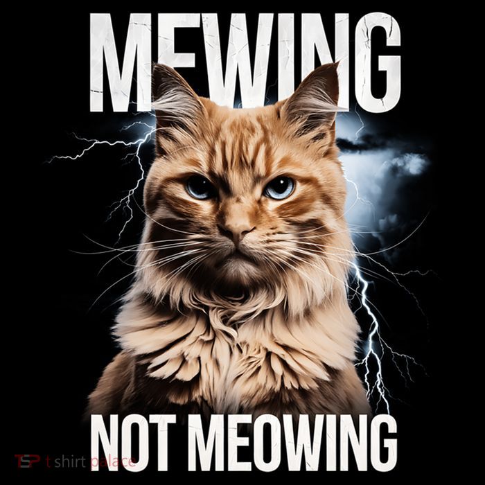 Meowing Not Meowing Funny Cat Lover Design Impact Tech Backpack