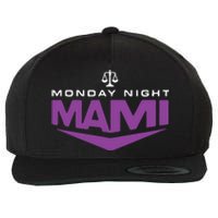 Monday Night Mami Wool Snapback Cap