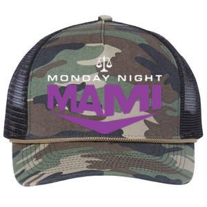 Monday Night Mami Retro Rope Trucker Hat Cap