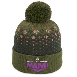 Monday Night Mami The Baniff Cuffed Pom Beanie