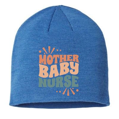 Mother Nurse MotherS Day Nurse Week Infants Nurse Mom Funny Gift Sustainable Beanie