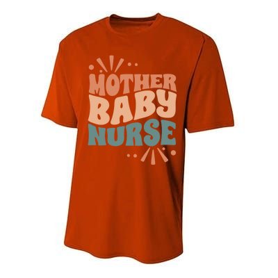 Mother Nurse MotherS Day Nurse Week Infants Nurse Mom Gift Performance Sprint T-Shirt