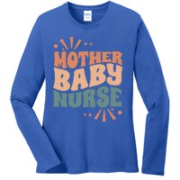 Mother Nurse MotherS Day Nurse Week Infants Nurse Mom Gift Ladies Long Sleeve Shirt