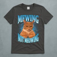 Mewing Not Meowing Funny Cat Meme T-Shirt