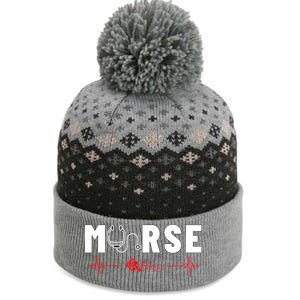 Male Nurse Murse Gift The Baniff Cuffed Pom Beanie