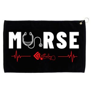 Male Nurse Murse Gift Grommeted Golf Towel