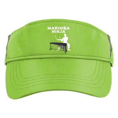 Marimba Ninja Marching Band Funny Percussion Adult Drive Performance Visor