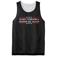 Make Nebraska Mediocre Again Mesh Reversible Basketball Jersey Tank