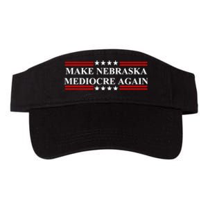 Make Nebraska Mediocre Again Valucap Bio-Washed Visor