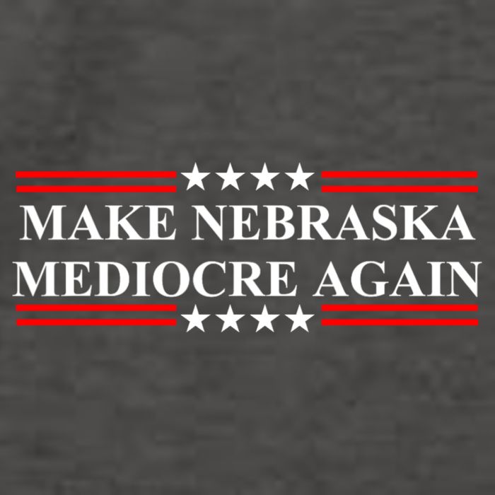 Make Nebraska Mediocre Again Vector Backpack