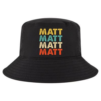 Matt Name Cool Comfort Performance Bucket Hat