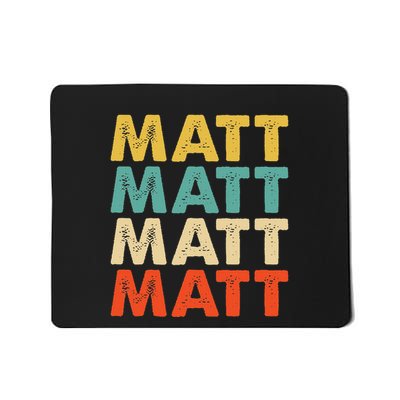 Matt Name Mousepad