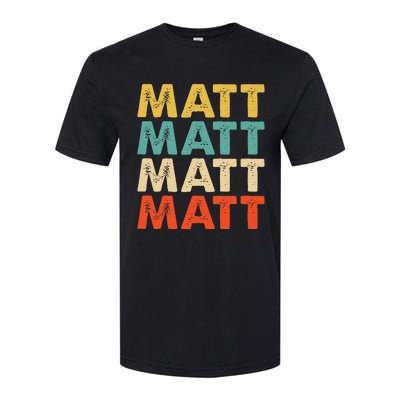 Matt Name Softstyle® CVC T-Shirt