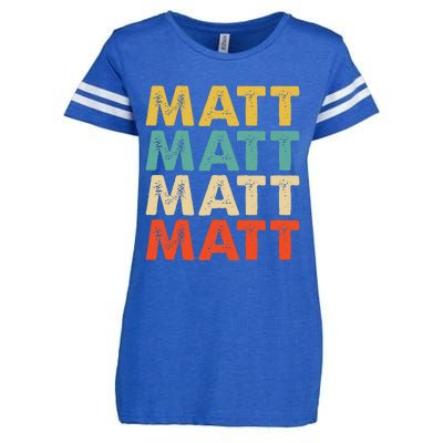 Matt Name Enza Ladies Jersey Football T-Shirt