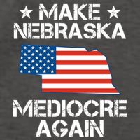 Make Nebraska Mediocre Again Vector Backpack