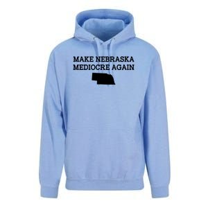 Make Nebraska Mediocre Again Unisex Surf Hoodie