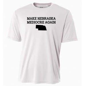 Make Nebraska Mediocre Again Cooling Performance Crew T-Shirt