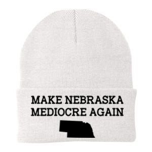 Make Nebraska Mediocre Again Knit Cap Winter Beanie