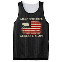 Make Nebraska Mediocre Again Mesh Reversible Basketball Jersey Tank