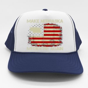 Make Nebraska Mediocre Again Trucker Hat