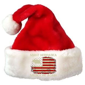 Make Nebraska Mediocre Again Premium Christmas Santa Hat