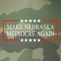 Make Nebraska Mediocre Again Legacy Tie Dye Trucker Hat
