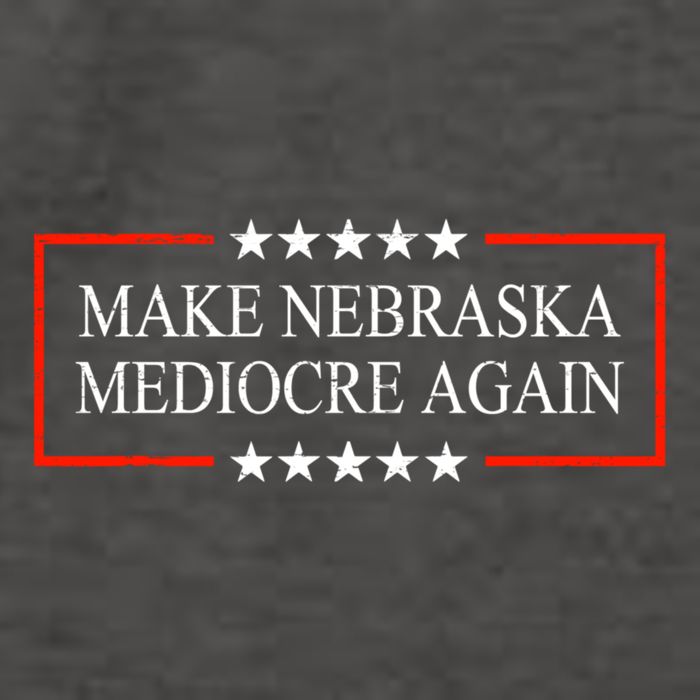Make Nebraska Mediocre Again Vector Backpack