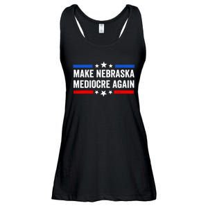 Make Nebraska Mediocre Again Ladies Essential Flowy Tank