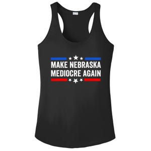 Make Nebraska Mediocre Again Ladies PosiCharge Competitor Racerback Tank