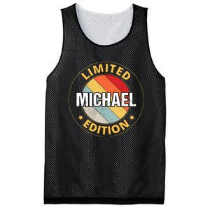 Michael Name Mesh Reversible Basketball Jersey Tank