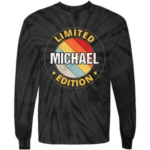 Michael Name Tie-Dye Long Sleeve Shirt