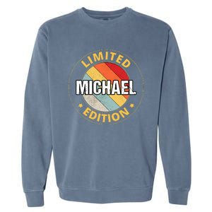 Michael Name Garment-Dyed Sweatshirt