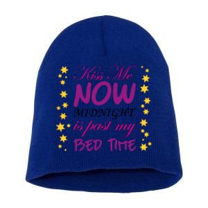 Me Now Midnight New YearS Eve Gift Short Acrylic Beanie