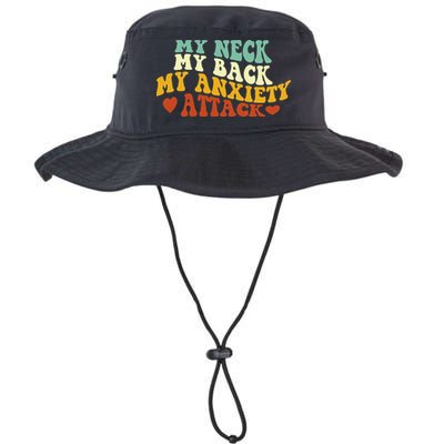 My Neck My Back My Anxiety Attack Funny Bucket Hat