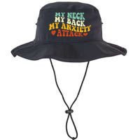 My Neck My Back My Anxiety Attack Funny Bucket Hat