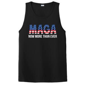 Maga Now More Than Ever 2024 Election Trump For President Gift PosiCharge Competitor Tank