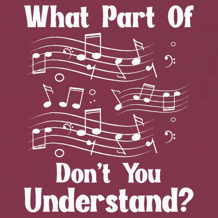 Music Notes Musician What Part Of Dont You Understand 16oz Travel Tumbler