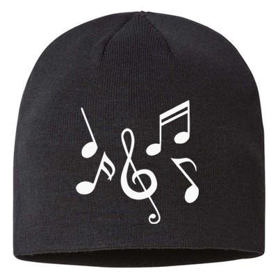 Music Notes Sustainable Beanie