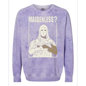 Maidenless No Maidens Colorblast Crewneck Sweatshirt